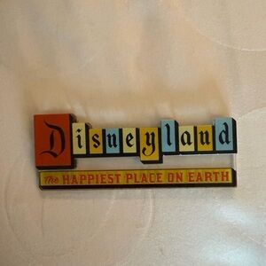 Disney Multicolor Disneyland Brooch